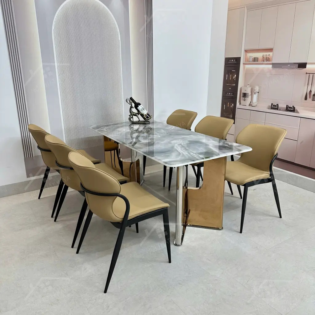 Bộ Bàn Ghế Nhập Khẩu Mutali - 6 Ghế - K80