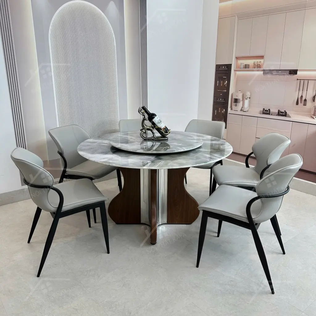 Bộ Bàn Ghế Nhập Khẩu Mutali - 6 Ghế - K84