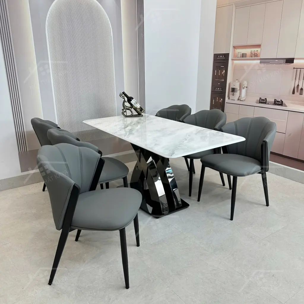 Bộ Bàn Ghế Nhập Khẩu Napoli - 6 Ghế - K21