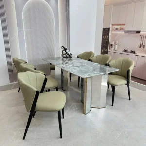 Bộ Bàn Ghế Nhập Khẩu Napoli - 6 Ghế - K78