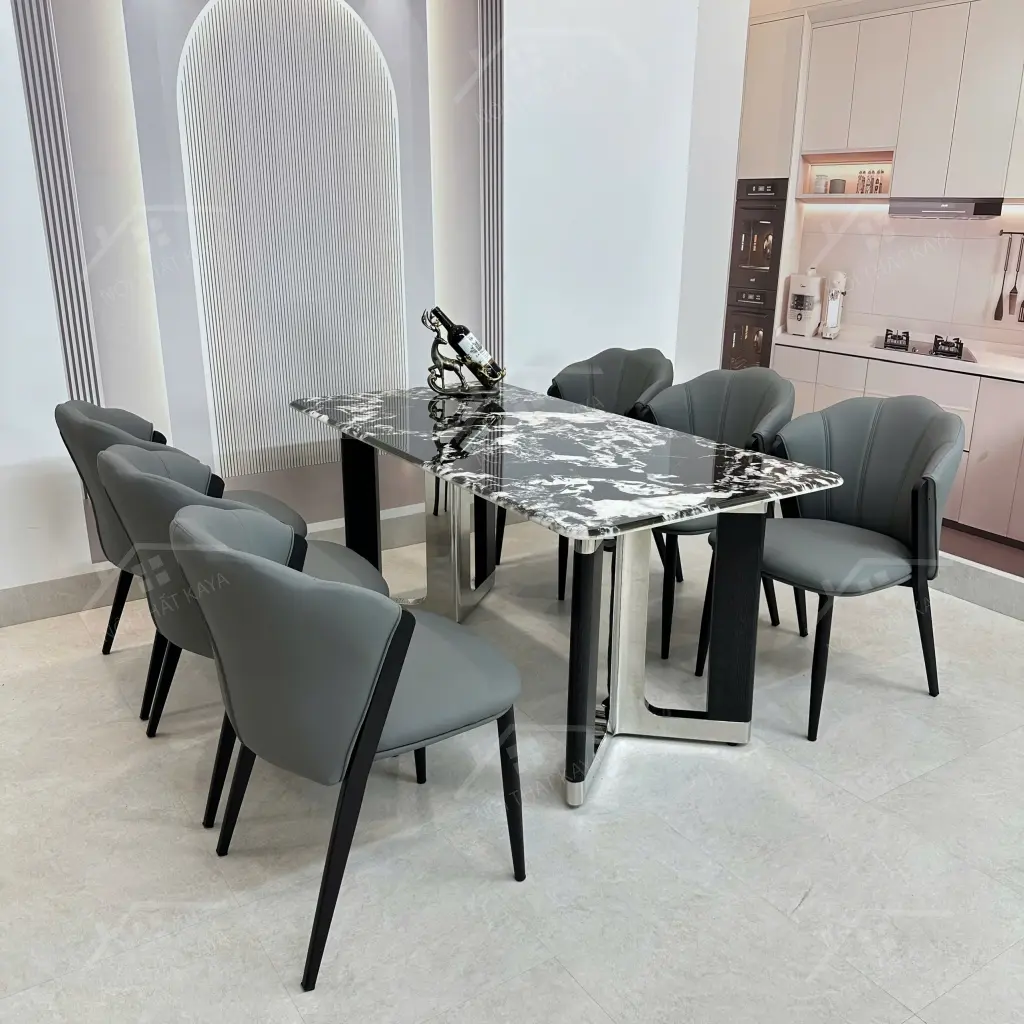 Bộ Bàn Ghế Nhập Khẩu Napoli - 6 Ghế - K82