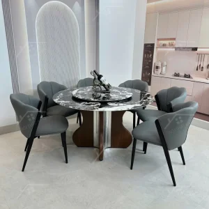 Bộ Bàn Ghế Nhập Khẩu Napoli - 6 Ghế - K84