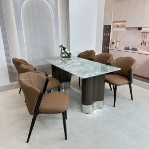 Bộ Bàn Ghế Nhập Khẩu Napoli - 6 Ghế - K86