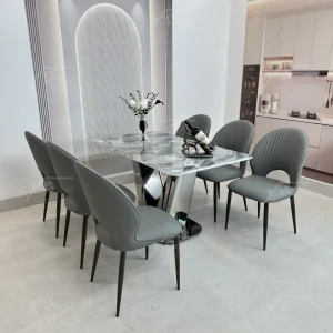 Bộ Bàn Ghế Nhập Khẩu Phoenic - 6 Ghế - K20