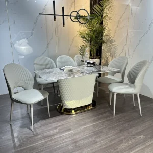 Bộ Bàn Ghế Nhập Khẩu Phoenic - 6 Ghế - K41