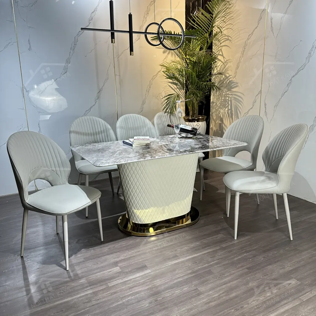 Bộ Bàn Ghế Nhập Khẩu Phoenic - 6 Ghế - K41