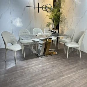 Bộ Bàn Ghế Nhập Khẩu Phoenic - 6 Ghế - K62