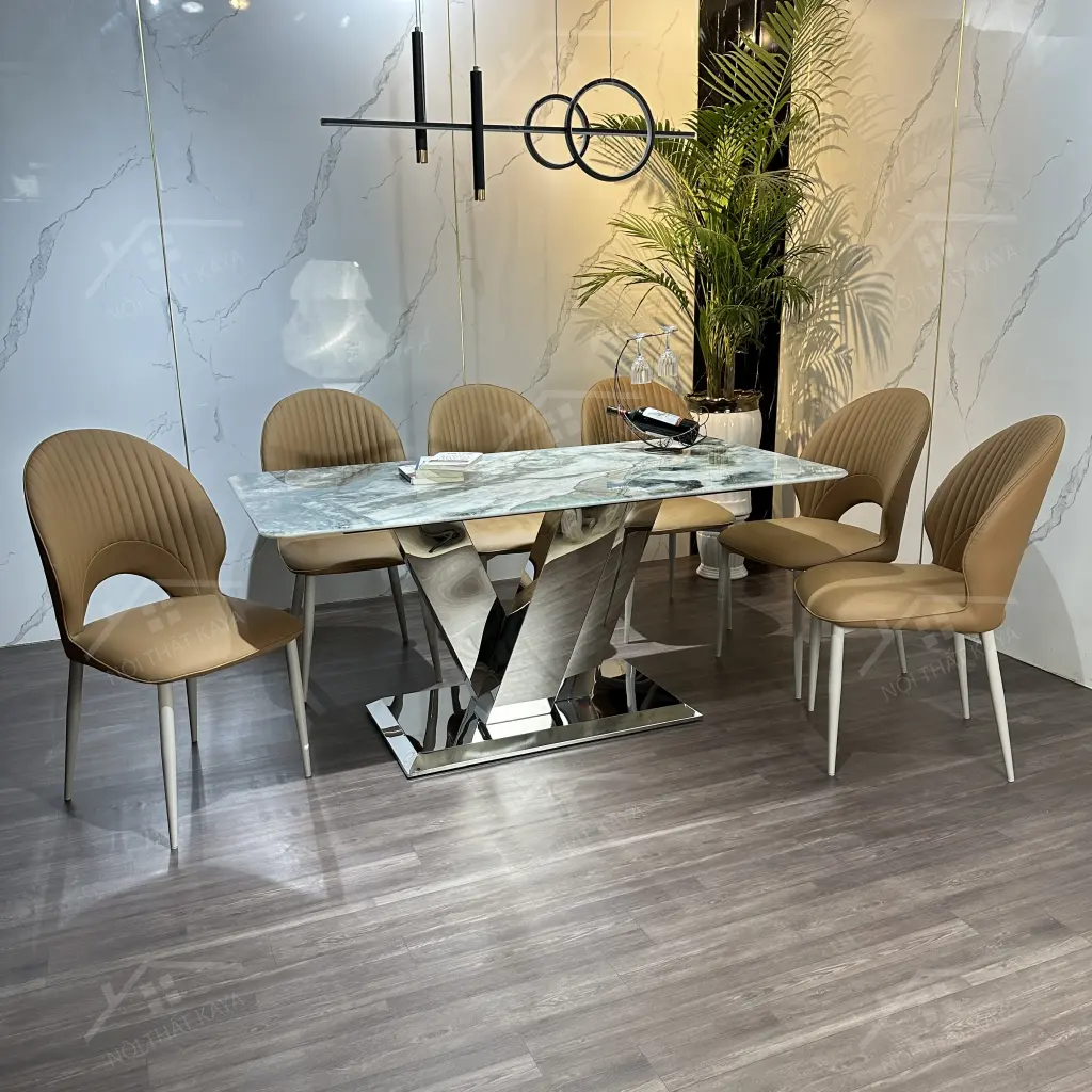 Bộ Bàn Ghế Nhập Khẩu Phoenic - 6 Ghế - K66