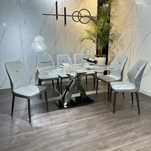 Bộ Bàn Ghế Nhập Khẩu Roman - 6 Ghế - K21