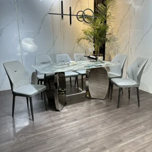 Bộ Bàn Ghế Nhập Khẩu Roman - 6 Ghế - K55