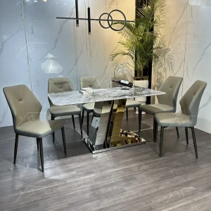 Bộ Bàn Ghế Nhập Khẩu Roman - 6 Ghế - K62