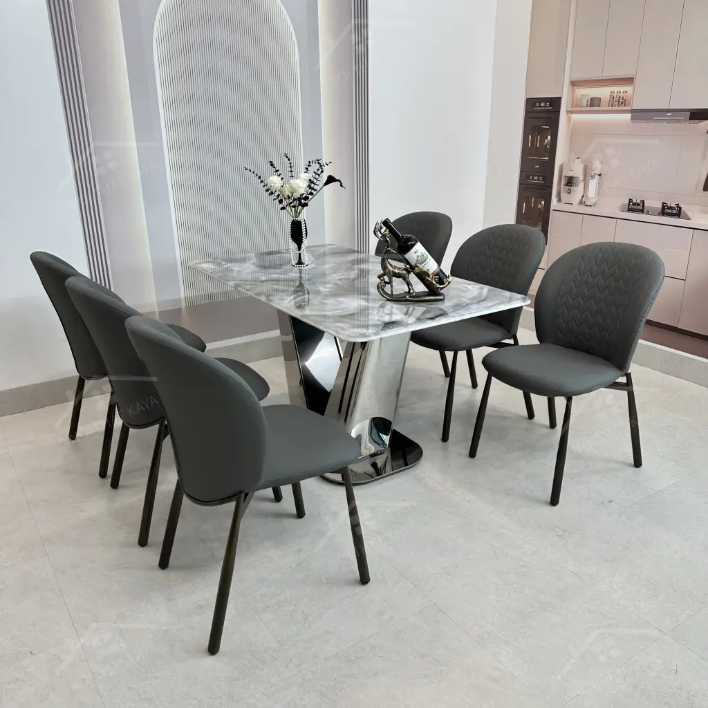 Bộ Bàn Ghế Nhập Khẩu Rona - 6 Ghế - K20