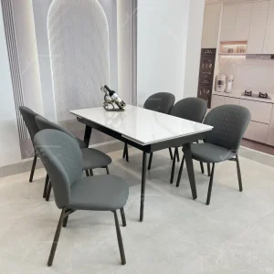 Bộ Bàn Ghế Nhập Khẩu Rona - 6 Ghế - K57 (x Kéo Dài)