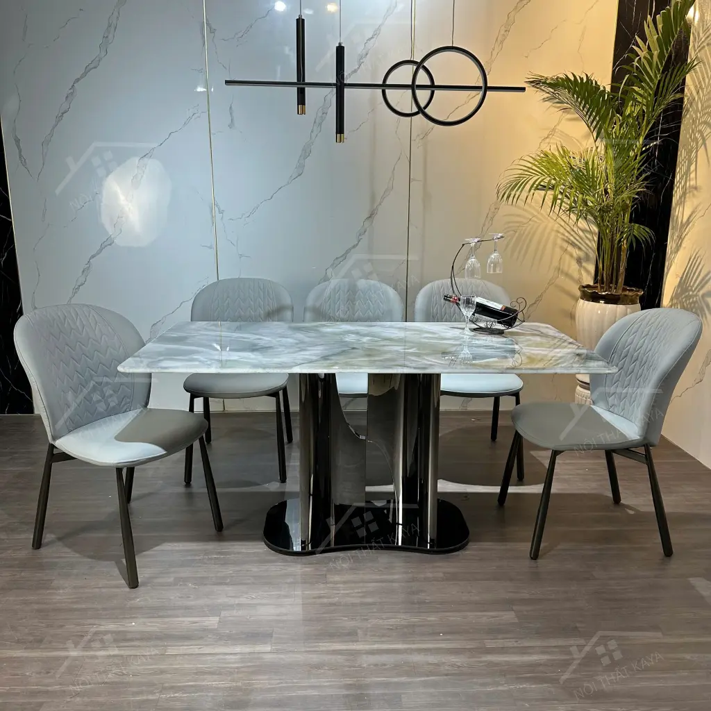 Bộ Bàn Ghế Nhập Khẩu Rona - 6 Ghế - K70