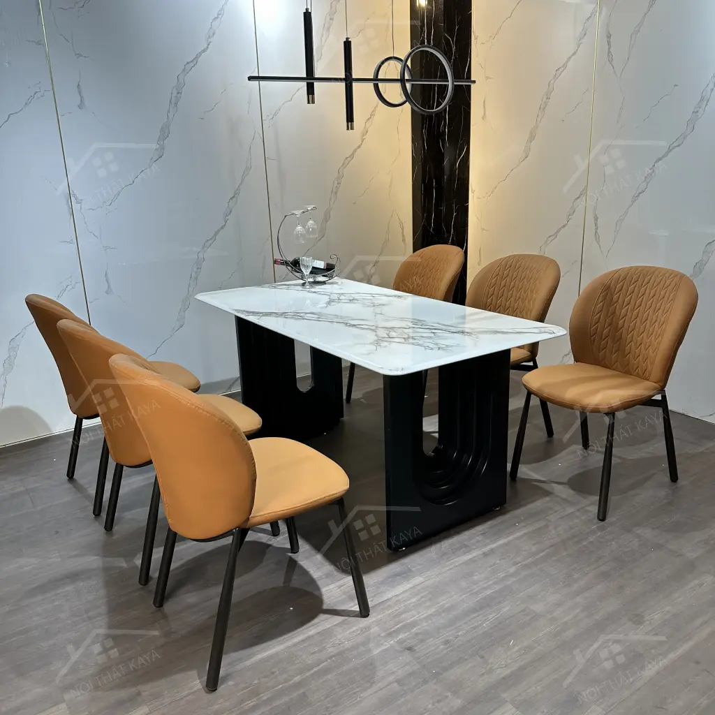 Bộ Bàn Ghế Nhập Khẩu Rona - 6 Ghế - K76