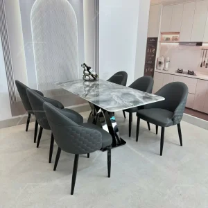 Bộ Bàn Ghế Nhập Khẩu Selila - 6 Ghế - K21
