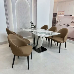 Bộ Bàn Ghế Nhập Khẩu Selila - 6 Ghế - K83