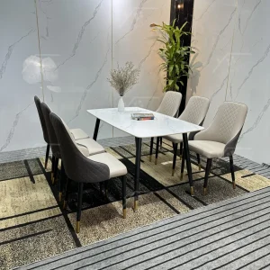 Bộ Bàn Ghế Nhập Khẩu Sheraton - 6 Ghế - K05 (chân Neva)