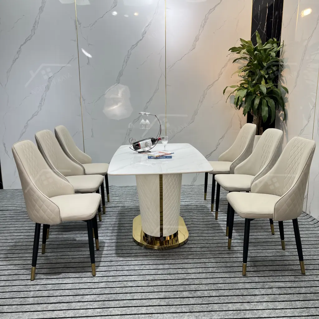 Bộ Bàn Ghế Nhập Khẩu Sheraton - 6 Ghế - K41
