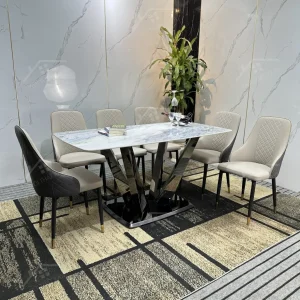 Bộ Bàn Ghế Nhập Khẩu Sheraton - 6 Ghế - K52