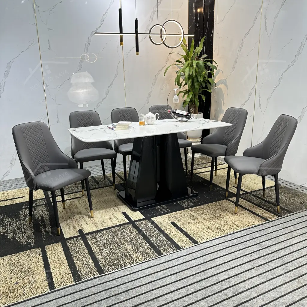 Bộ Bàn Ghế Nhập Khẩu Sheraton - 6 Ghế - K56