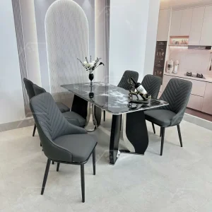 Bộ Bàn Ghế Nhập Khẩu Spine - 6 Ghế - K29