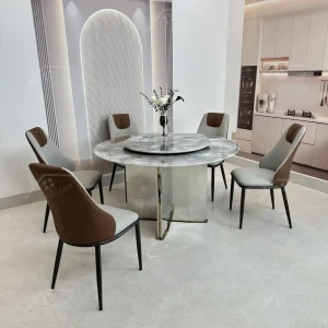 Bộ Bàn Ghế Nhập Khẩu Spot CẢi - 6 Ghế - K30 (tròn)