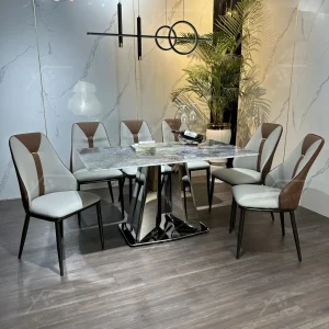 Bộ Bàn Ghế Nhập Khẩu Spot CẢi - 6 Ghế - K69