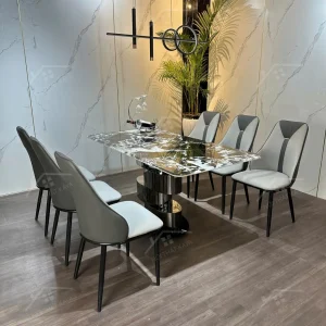 Bộ Bàn Ghế Nhập Khẩu Spot CẢi - 6 Ghế - K75