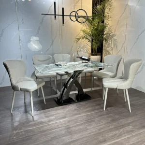 Bộ Bàn Ghế Nhập Khẩu Xavia - 6 Ghế - K21