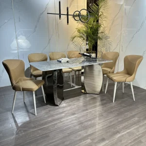 Bộ Bàn Ghế Nhập Khẩu Xavia - 6 Ghế - K55