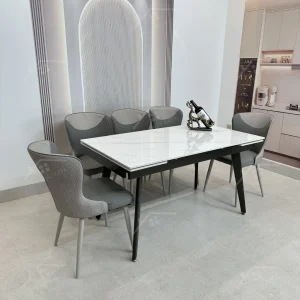 Bộ Bàn Ghế Nhập Khẩu Xavia - 6 Ghế - K57 (kéo Dài)
