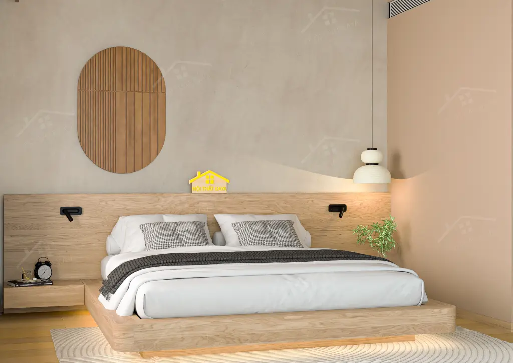 Giường Gỗ Công Nghiệp Ggcn043 (2)