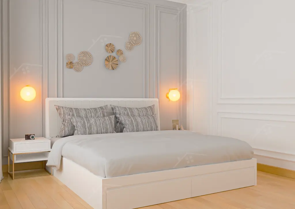 Giường Gỗ Công Nghiệp Ggcn045 (2)
