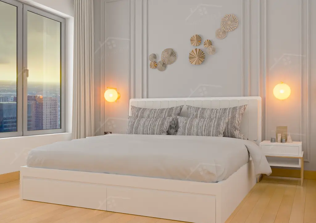 Giường Gỗ Công Nghiệp Ggcn045 (3)