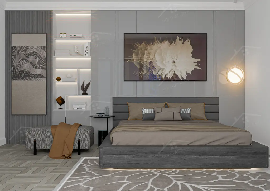Giường Gỗ Công Nghiệp Ggcn047 (1)