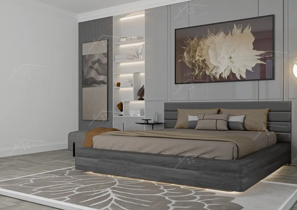 Giường Gỗ Công Nghiệp Ggcn047 (2)