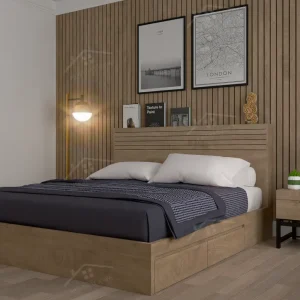 Giường Gỗ Công Nghiệp Ggcn048 (2)