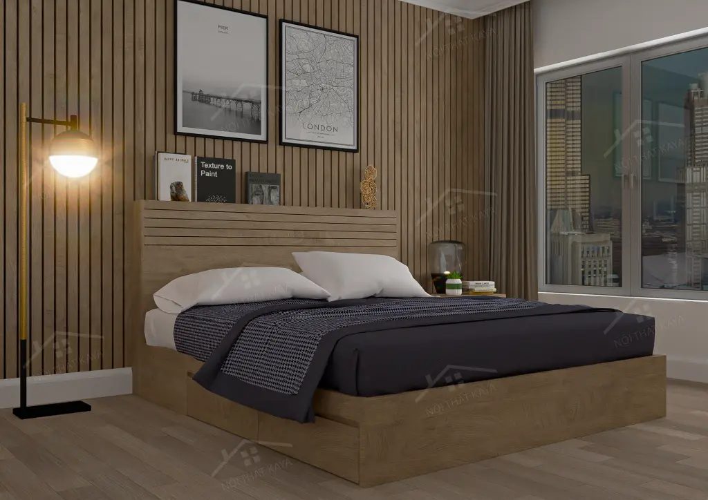 Giường Gỗ Công Nghiệp Ggcn048 (3)