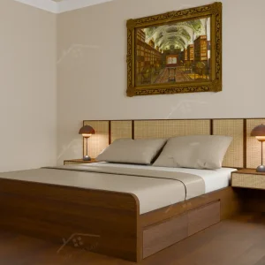 Giường Gỗ Công Nghiệp Ggcn051 (2)