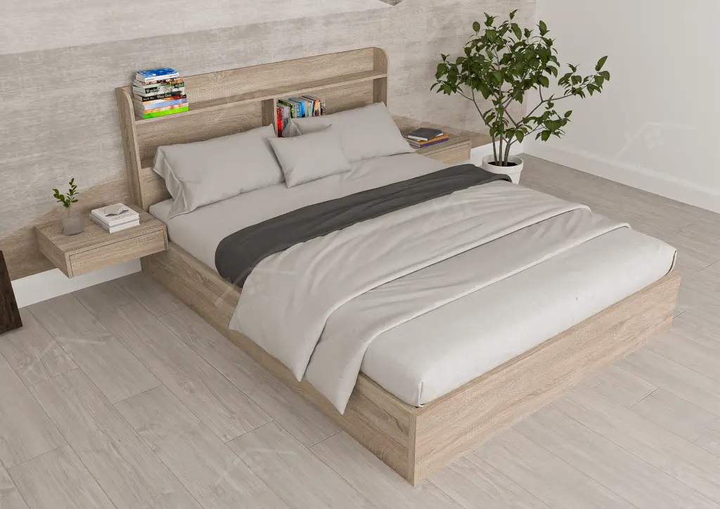 Giường Gỗ Công Nghiệp Ggcn062 (3)