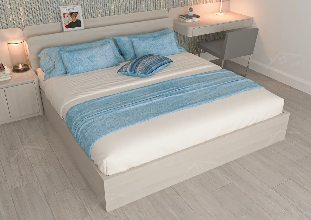 Giường Gỗ Công Nghiệp Ggcn065 (2)