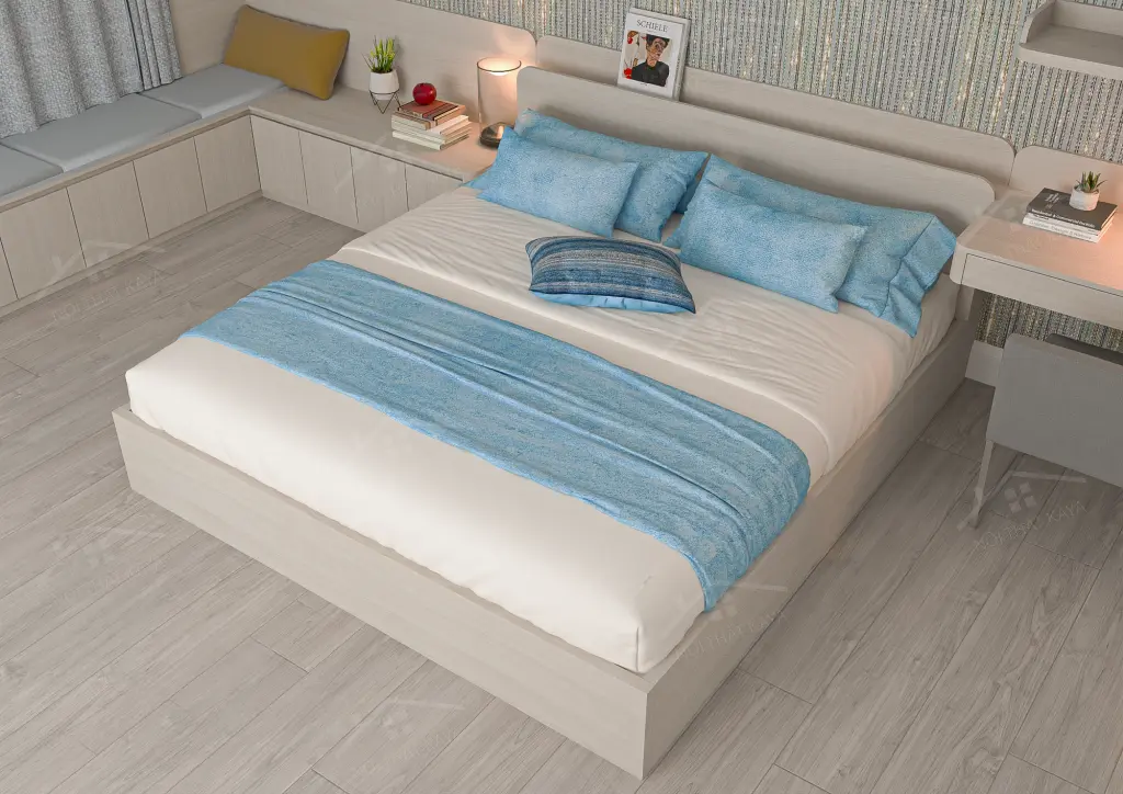 Giường Gỗ Công Nghiệp Ggcn065 (3)