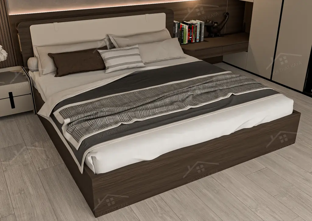 Giường Gỗ Công Nghiệp Ggcn066 (2)