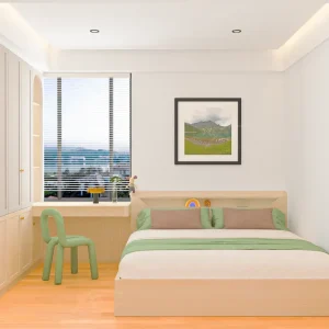 Giường Gỗ Công Nghiệp Ggcn069 (1)