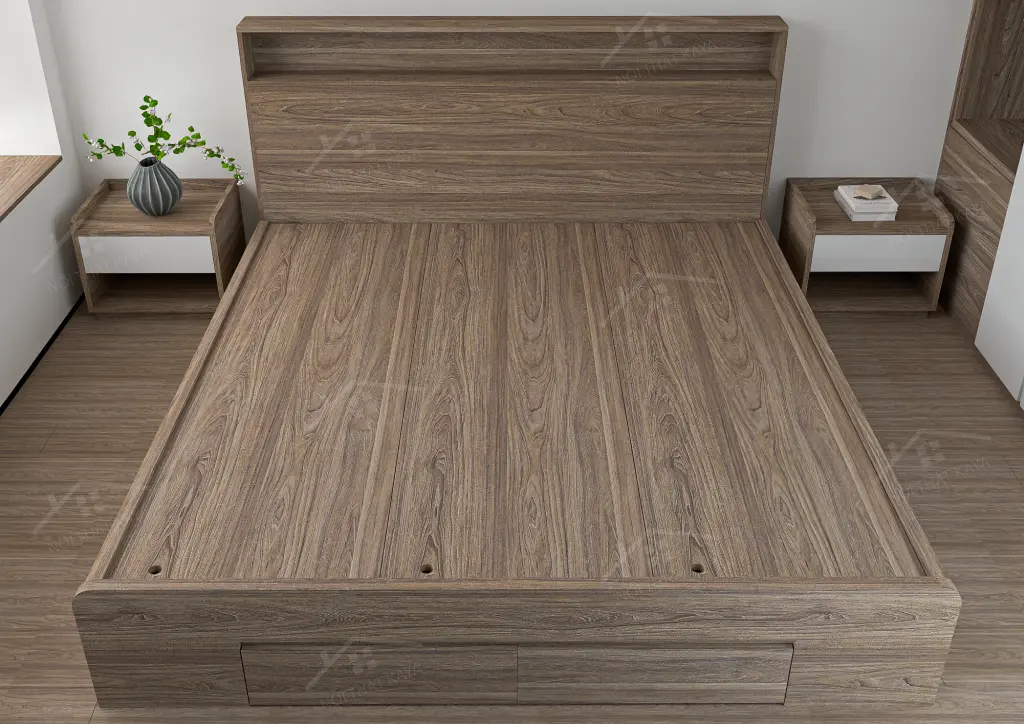 Giường Gỗ Công Nghiệp Ggcn070 (5)