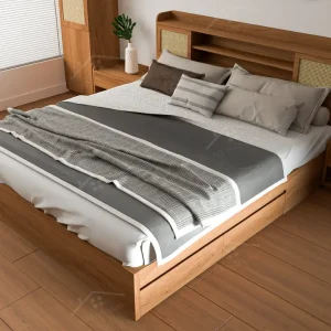 Giường Gỗ Công Nghiệp Ggcn071 (3)