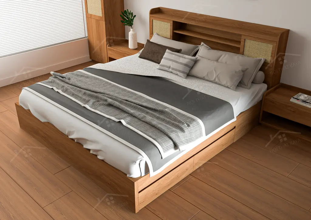 Giường Gỗ Công Nghiệp Ggcn071 (3)