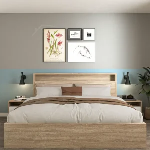 Giường Gỗ Công Nghiệp Ggcn074 (1)
