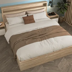 Giường Gỗ Công Nghiệp Ggcn074 (2)
